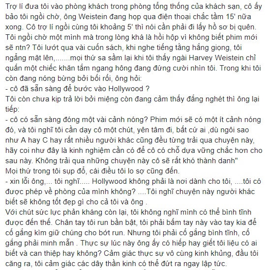 Cựu siêu mẫu Vũ Thu Phương tiết lộ từng bị 'ông trùm Hollywood' quấy rối ảnh 3