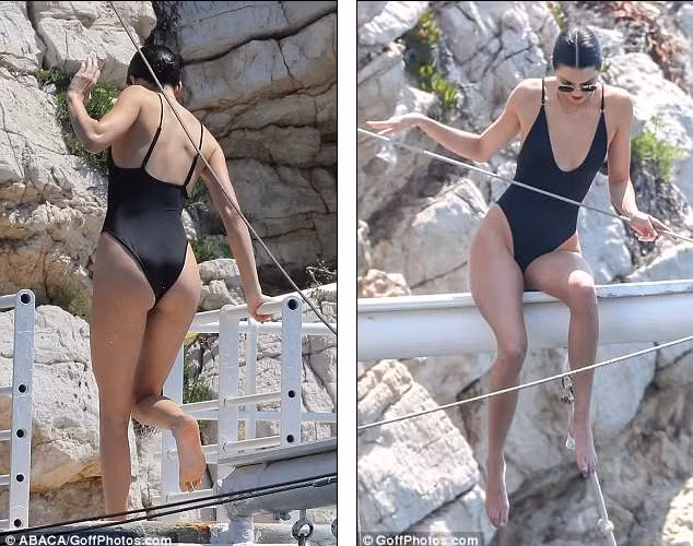 Em gái Kim Kardashian gây sốc khi mặc xuyên thấu 'quên' nội y ảnh 9