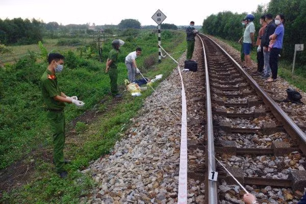 Hiện trường xảy ra vụ tai nạn. Ảnh: CA.