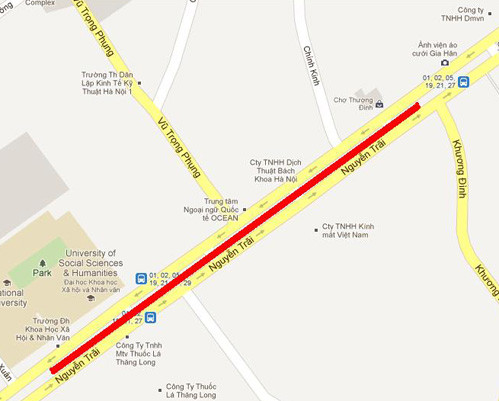 Cao Xà Lá giờ trở thành khu đất vàng thủ đô