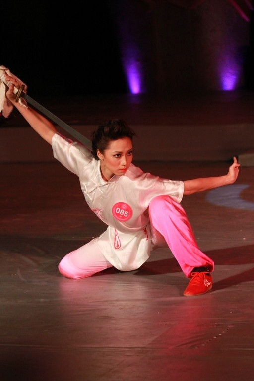 Vũ Thùy Linh phần thi wusu