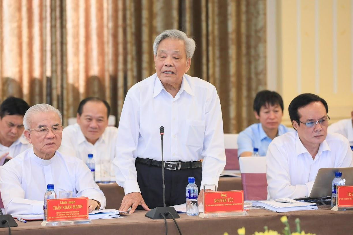 Ông Nguyễn Túc, Ủy viên Đoàn Chủ tịch Ủy ban T.Ư MTTQ Việt Nam (ảnh Q.V) Ông Nguyễn Túc, Ủy viên Đoàn Chủ tịch Ủy ban T.Ư MTTQ Việt Nam (ảnh Q.V)