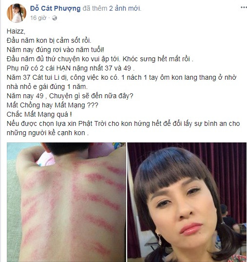 Đầu năm, Cát Phượng lo mất chồng hay mất mạng? ảnh 1