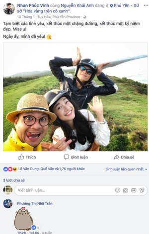 Sự thật lời nhắn yêu đương Nhan Phúc Vinh gửi cho Nhã Phương ảnh 1