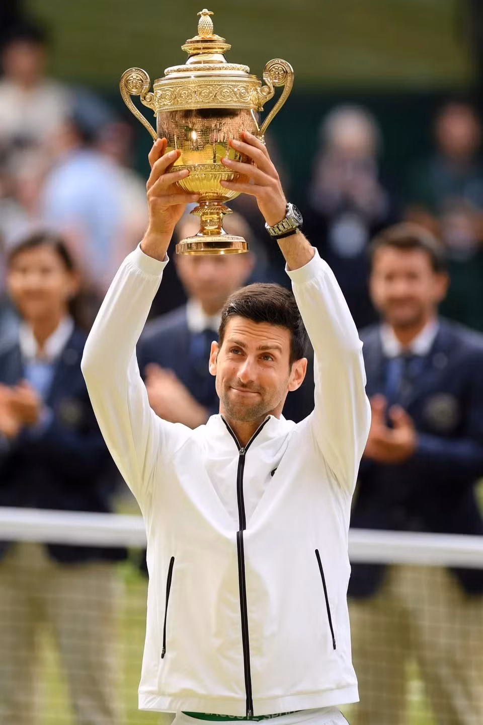 Hạ Federer ở chung kết lịch sử, Djokovic lần thứ 5 vô địch Wimbledon ảnh 1