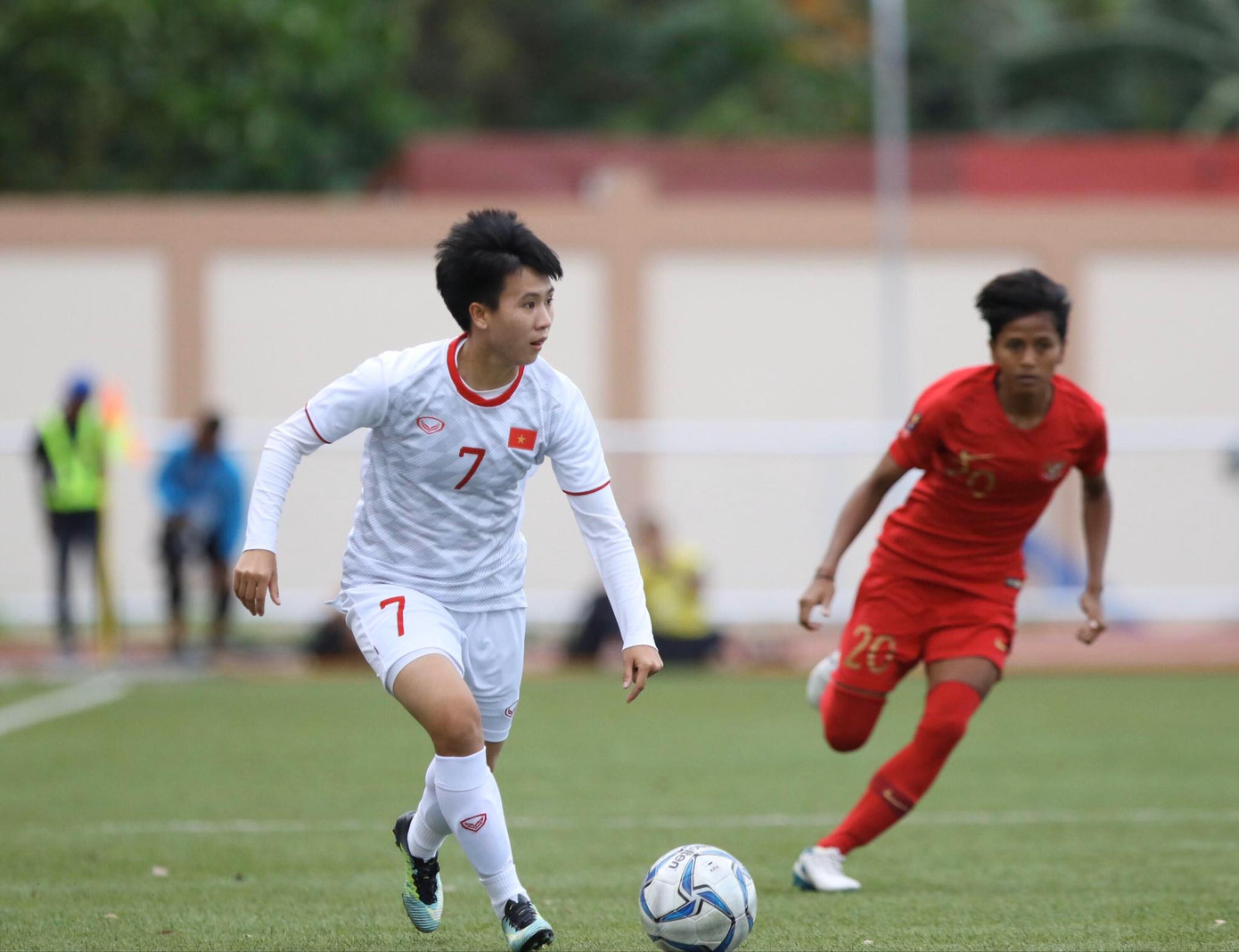 Thắng Indonesia 6-0, tuyển nữ Việt Nam vào bán kết SEA Games 30 ảnh 4