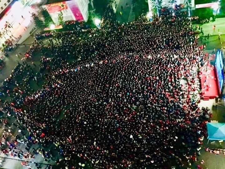 Triệu cổ động viên hò reo ăn mừng U22 Việt Nam vô địch SEA Games 30 ảnh 47