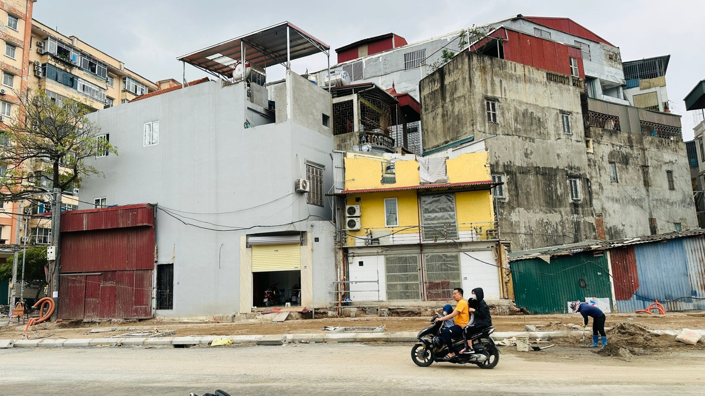 Dự án được UBND TP Hà Nội phê duyệt chỉ giới đường đỏ vào năm 2018, khởi công năm 2022, dự kiến hoàn thành vào tháng 7/2023; khoảng 5,9ha đất tại đây đã được UBND quận Hoàng Mai thu hồi.