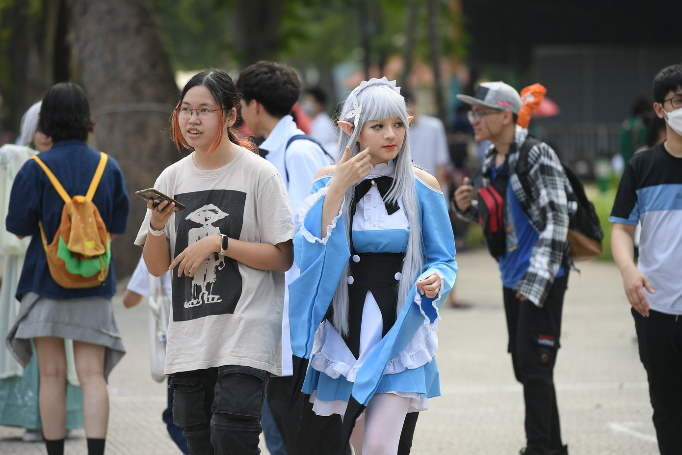 Những tạo hình cosplay làm người xem hình dung ra các nhân vật hoạt hình xinh đẹp