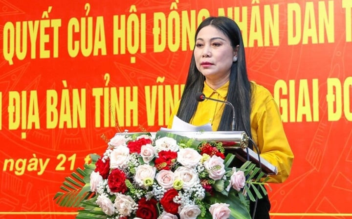 Bí thư Tỉnh ủy Vĩnh Phúc Hoàng Thị Thúy Lan phát biểu ý kiến chỉ đạo tại hội nghị Bí thư Tỉnh ủy Vĩnh Phúc Hoàng Thị Thúy Lan phát biểu ý kiến chỉ đạo tại hội nghị