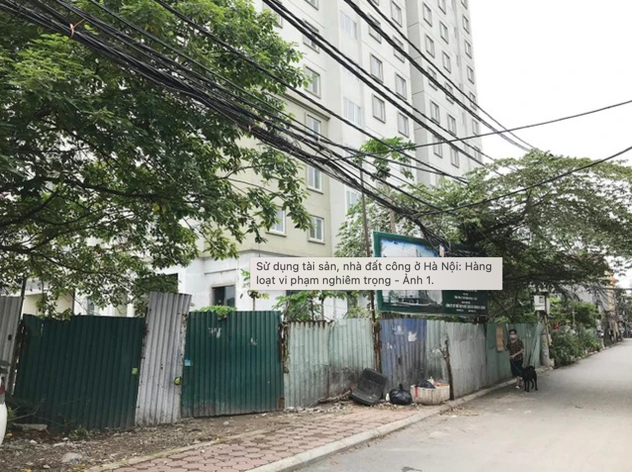 Quỹ nhà tái định cư trên địa bàn còn nhiều hạn chế, rất nhiều căn hộ hiện bỏ trống, gây lãng phí lớn. Ảnh: Trường Phong.