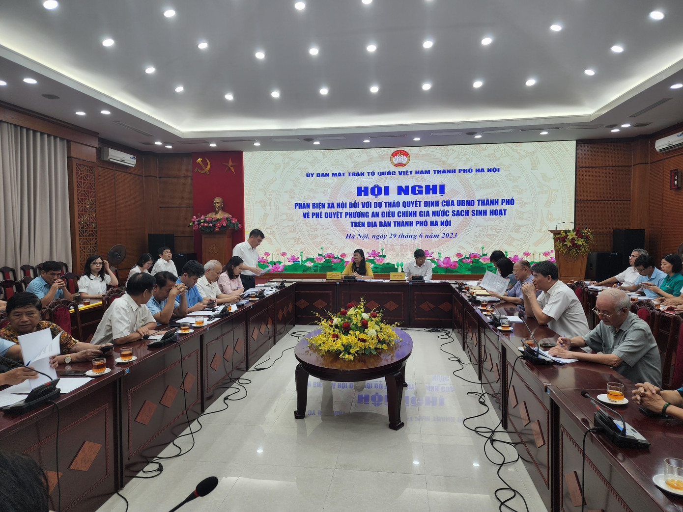 Quang cảnh Hội nghị chiều 29/6