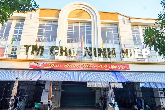 Chợ vải Ninh Hiệp. Ảnh minh họa