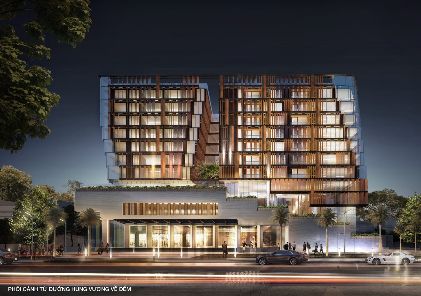 Một phương án kiến trúc đạt giải Nhì