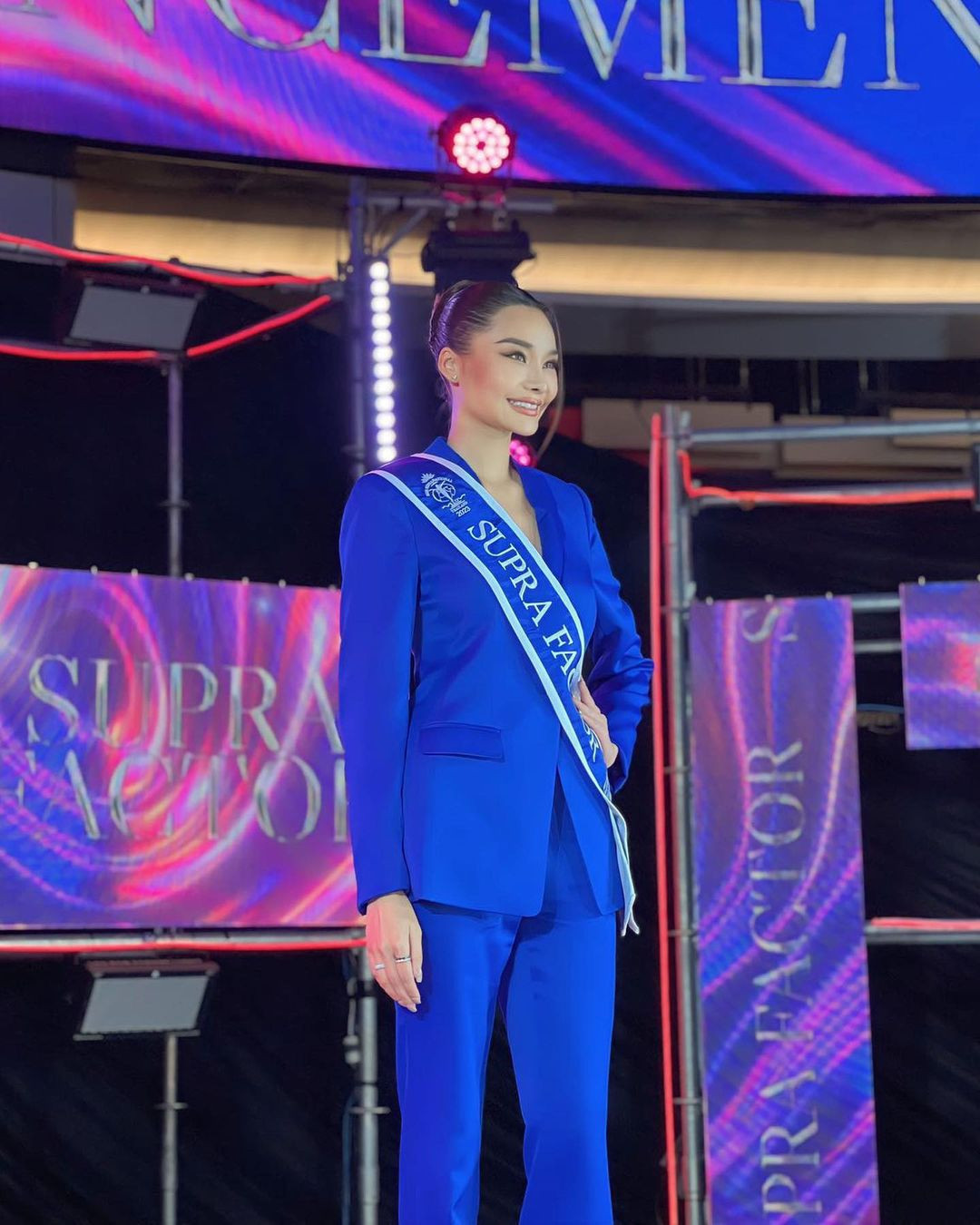 Ngày 14/3 đã diễn ra vòng sơ khảo cuộc thi Hoa hậu Siêu quốc gia Thái Lan 2023. Người đẹp First Wang (Patraporn Wang) xuất hiện trên sân khấu trong bộ suit thanh lịch. Cô được đương kim Hoa hậu Siêu quốc gia Thái Lan 2022 - Praewwanich Ruangthong trao sash. Praewwanich Ruangthong cũng là Á hậu 1 tại cuộc thi Miss Supranational - Hoa hậu Siêu quốc gia 2022.