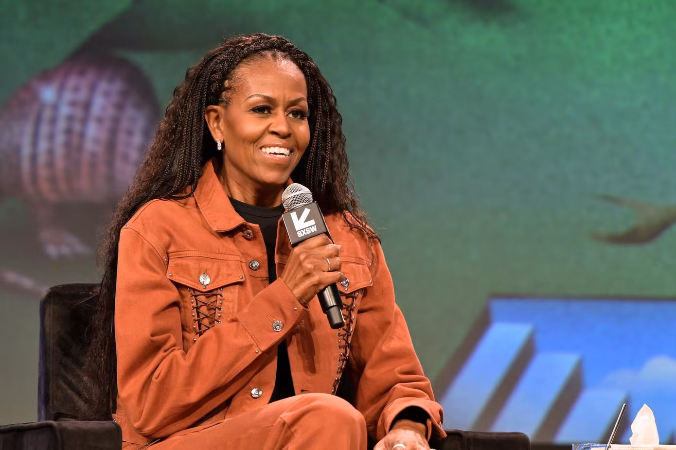 Bà Michelle Obama bác bỏ tin đồn ly hôn trên podcast. Ảnh: Getty Images.