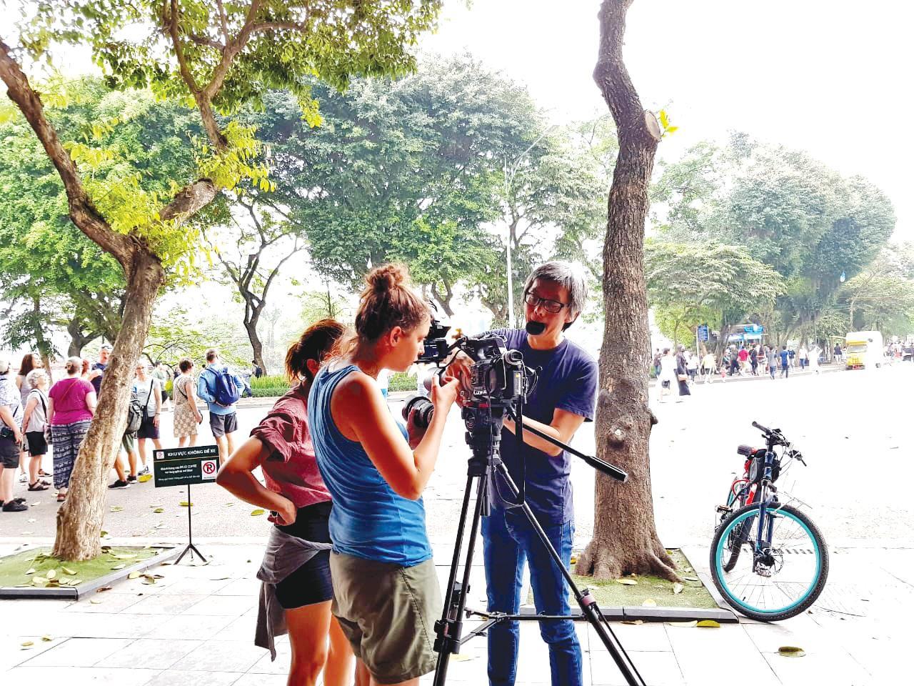 Đạo diễn thực hiện phim tài liệu ở Việt Nam năm 2019. Ảnh: Trịnh Đức Phương Linh