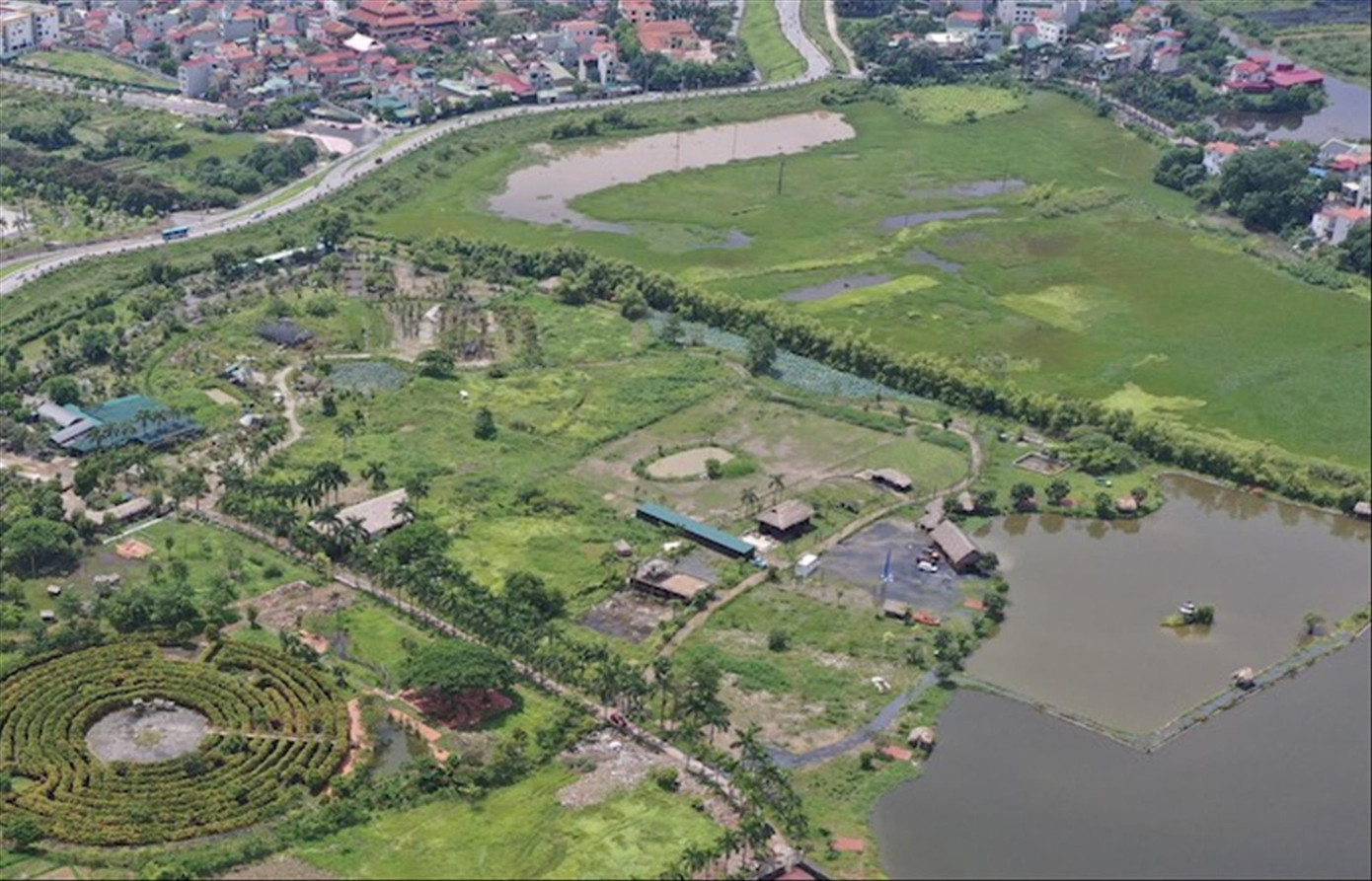 “Công viên Hoa hồng” tại khu Đầm Trành nay chỉ còn là bãi đất hoang, cỏ dại mọc um tùm “Công viên Hoa hồng” tại khu Đầm Trành nay chỉ còn là bãi đất hoang, cỏ dại mọc um tùm