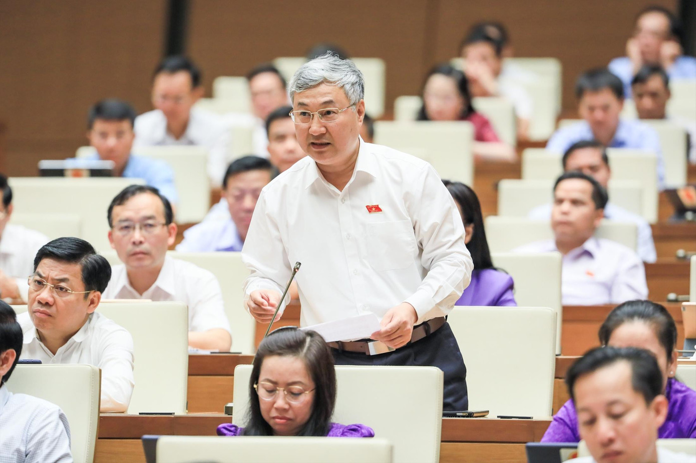 Đại biểu Quốc hội Trần Văn Lâm (Bắc Giang). Ảnh: Như Ý