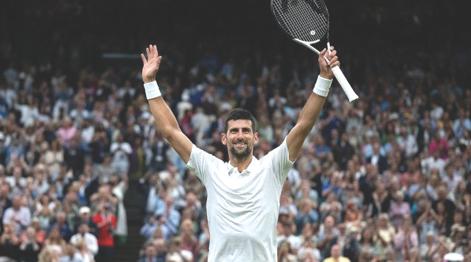 Djokovic lần thứ 9 chơi chung kết Wimbledon