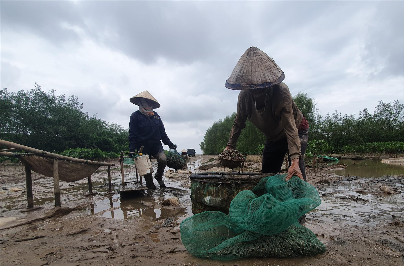 Người dân hưởng rất nhiều lợi ích, trước hết là việc khai thác nguồn lợi thủy sản khi dự án thành công Ảnh: Long Vân Người dân hưởng rất nhiều lợi ích, trước hết là việc khai thác nguồn lợi thủy sản khi dự án thành công Ảnh: Long Vân
