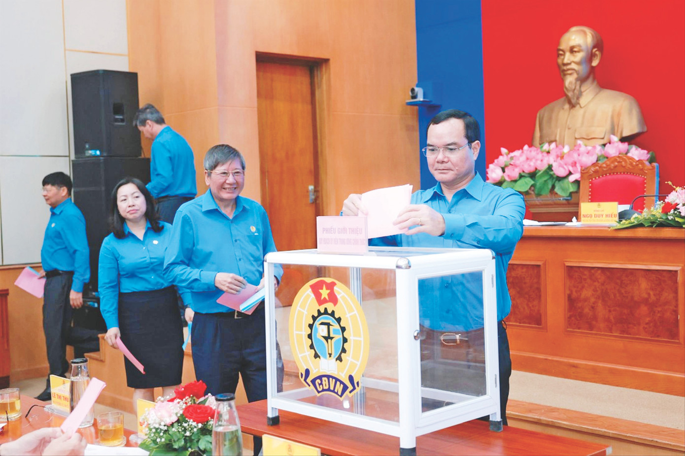 Tổng Liên đoàn Lao động Việt Nam bỏ phiếu quy hoạch nhân sự Ban Chấp hành Trung ương khóa XIV