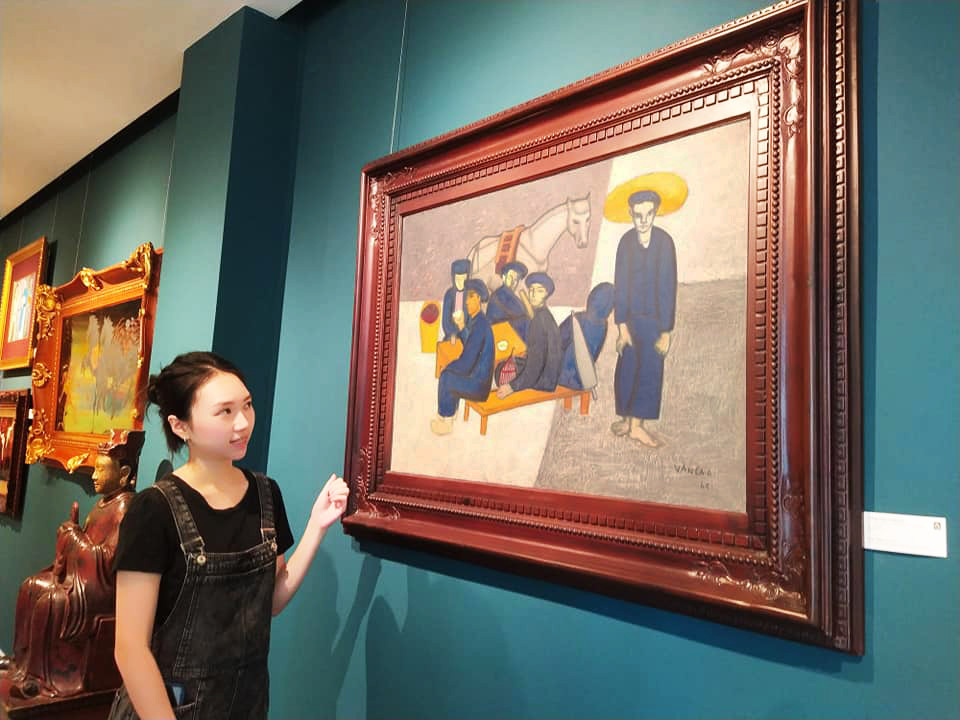 Tác phẩm của Văn Cao trưng bày tại Bảo tàng nghệ thuật Quang San