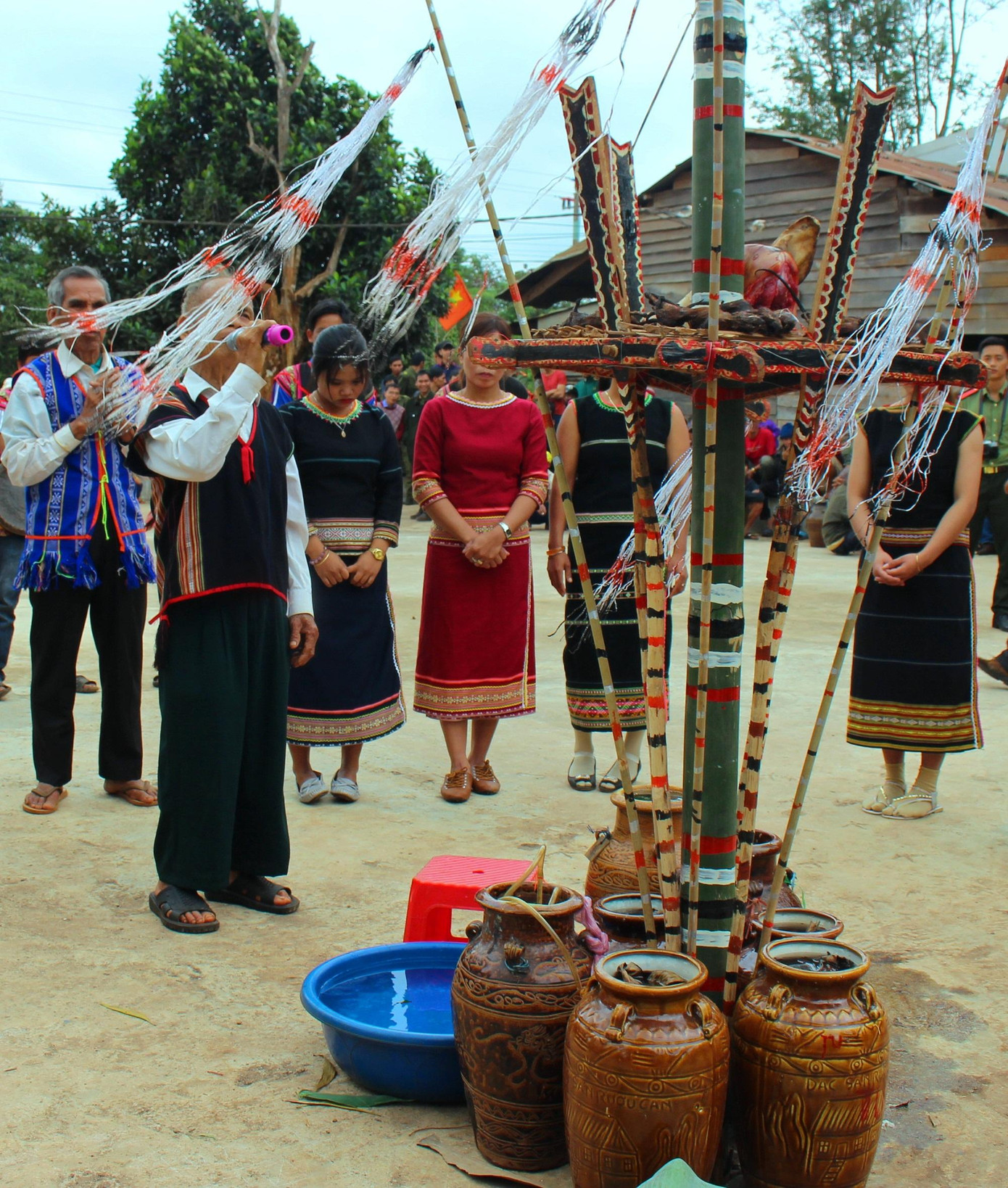Lễ mừng lúa mới của người Xê Đăng tổ chức thường niên