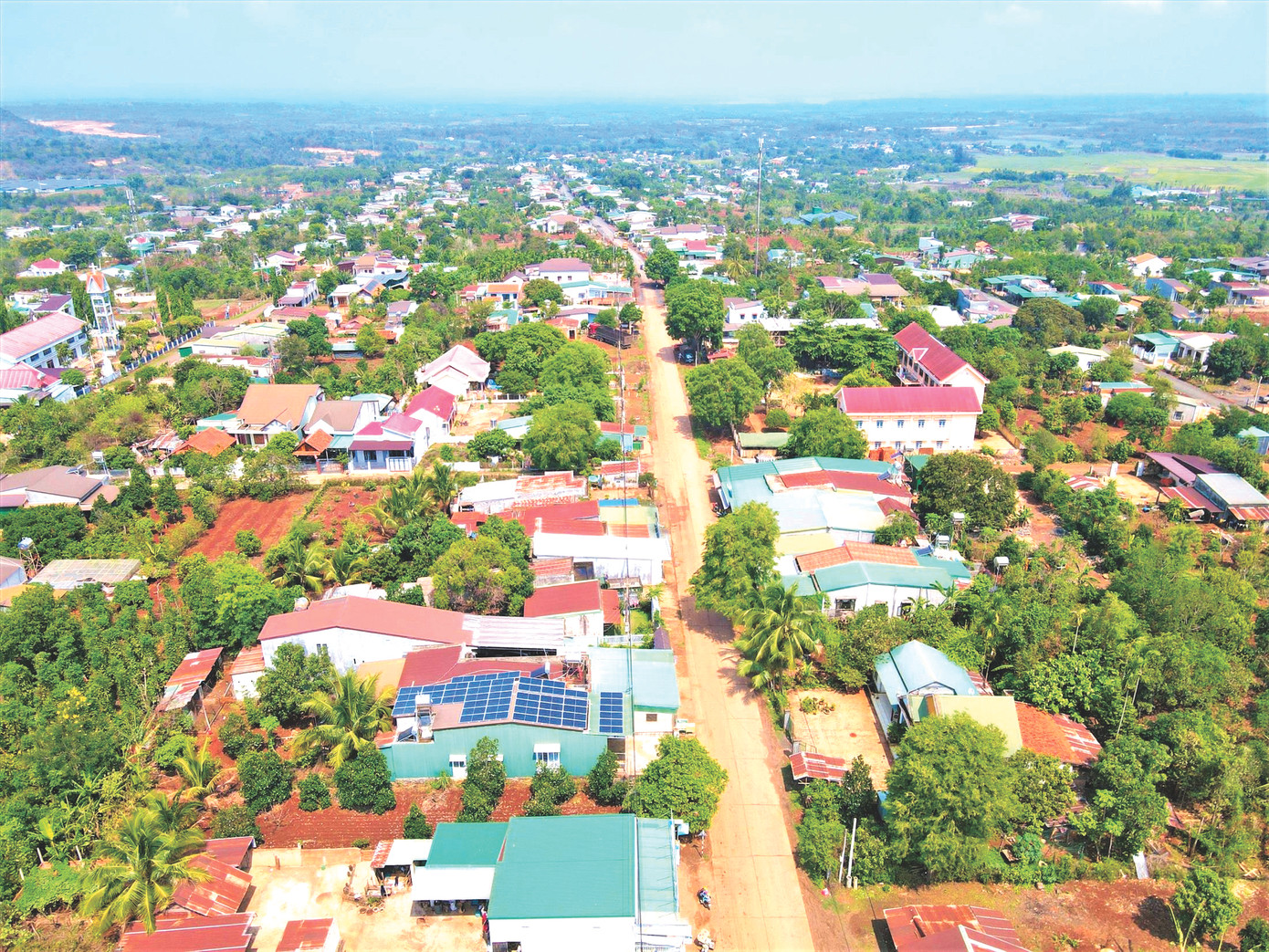 Khu dân cư đông đúc ở thôn 8, xã Cư Êbur, TP Buôn Ma Thuột sẽ bị xoá sổ theo quy hoạch mới