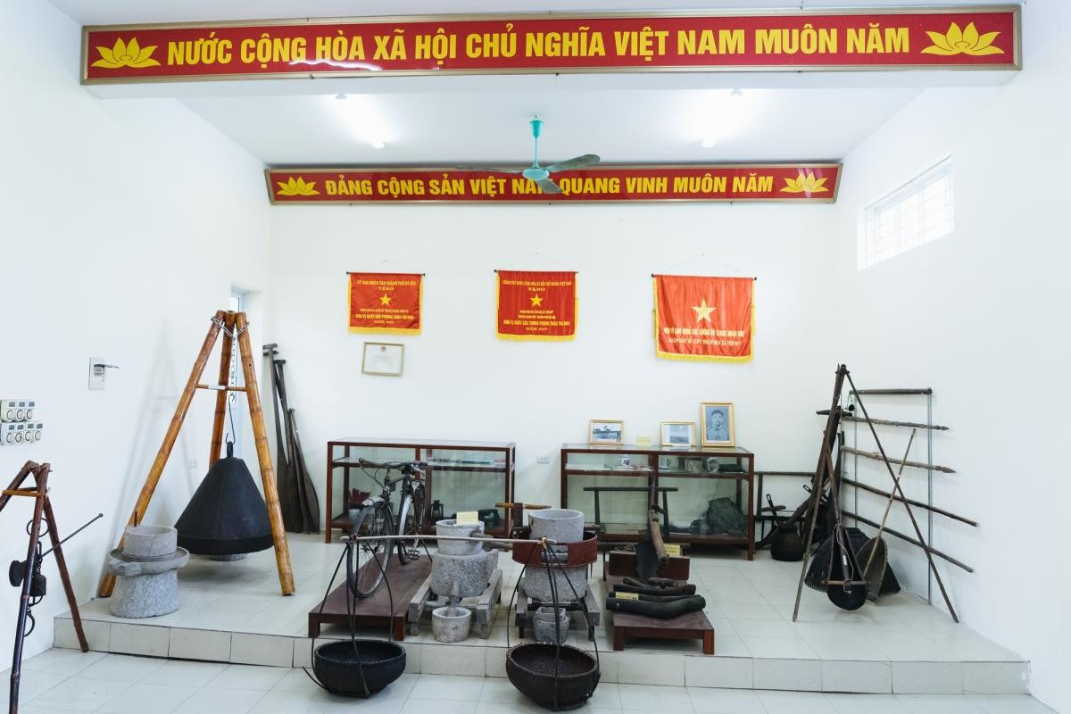 Một góc Nhà truyền thống làng Yên Mỹ