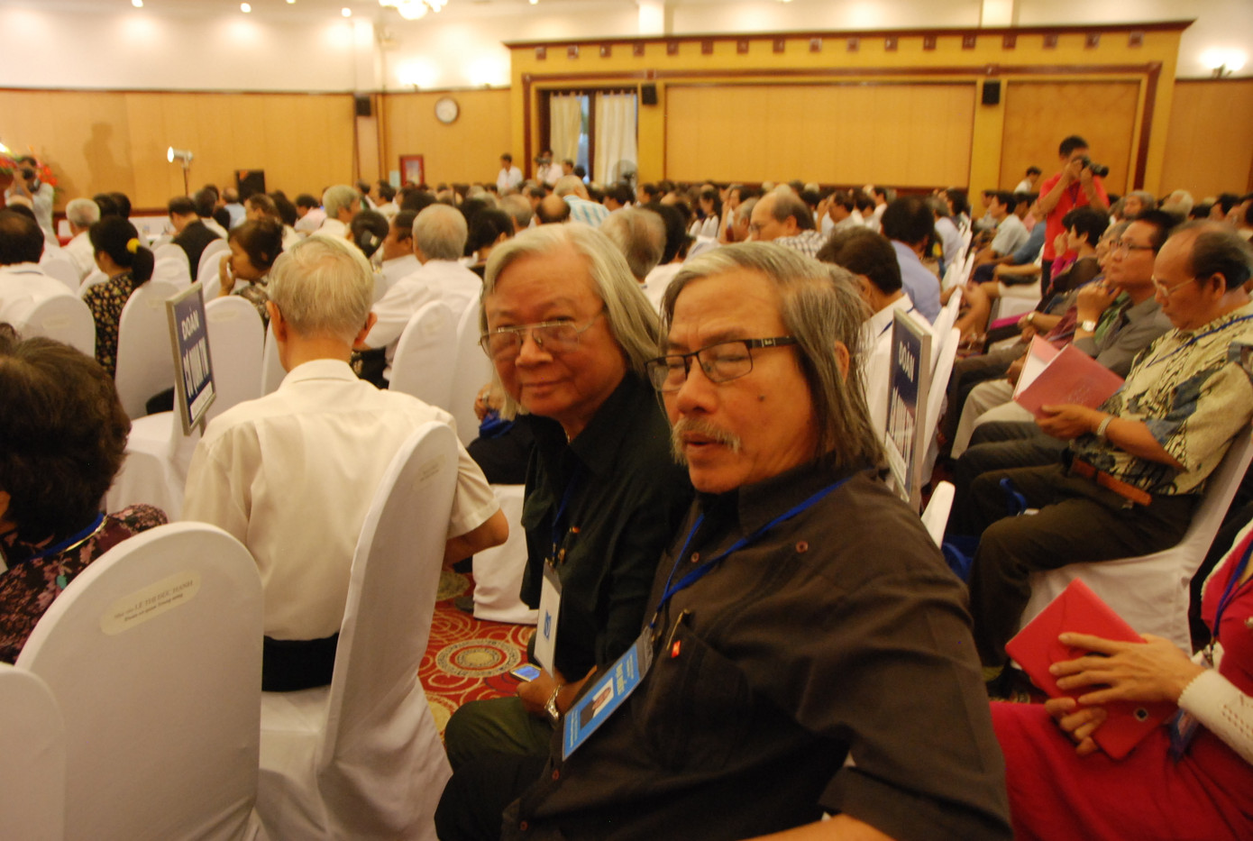 Với NSND Lê Huy Quang ( năm 2015)