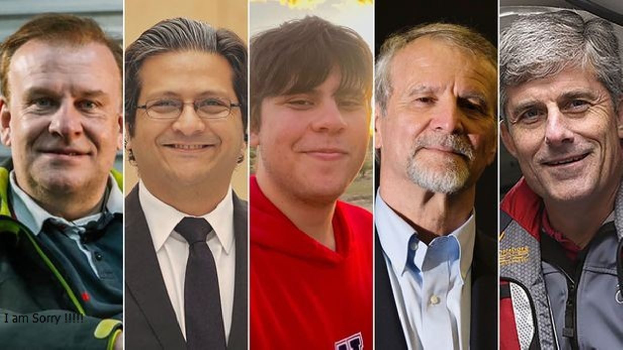 5 người trên tàu Titan bị tử nạn