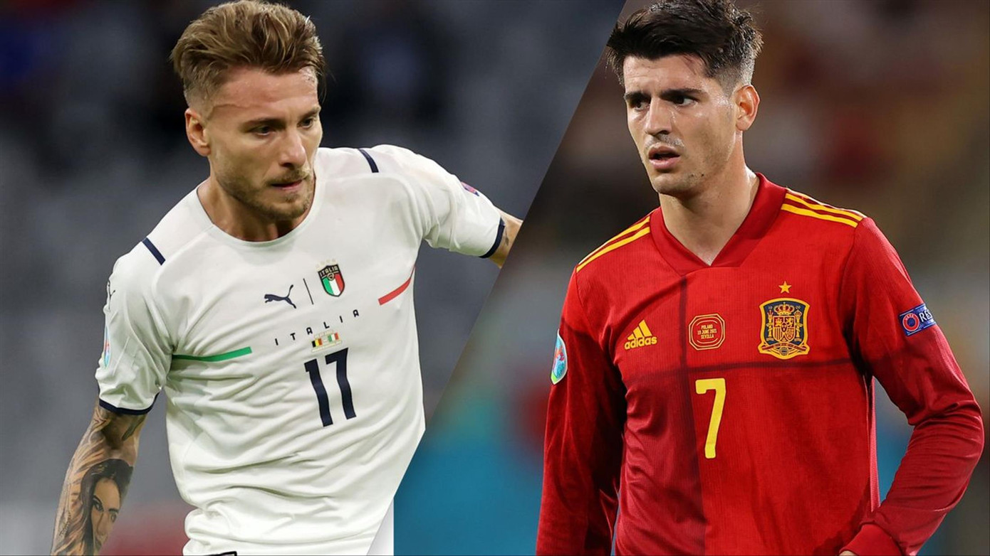 Cả châu Âu hướng về cuộc đọ sức kinh điển giữa người Ý và người Tây Ban Nha