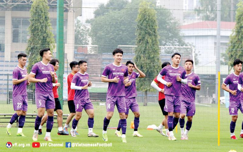 U23 Việt Nam đang tích cực chuẩn bị cho SEA Games 31 U23 Việt Nam đang tích cực chuẩn bị cho SEA Games 31