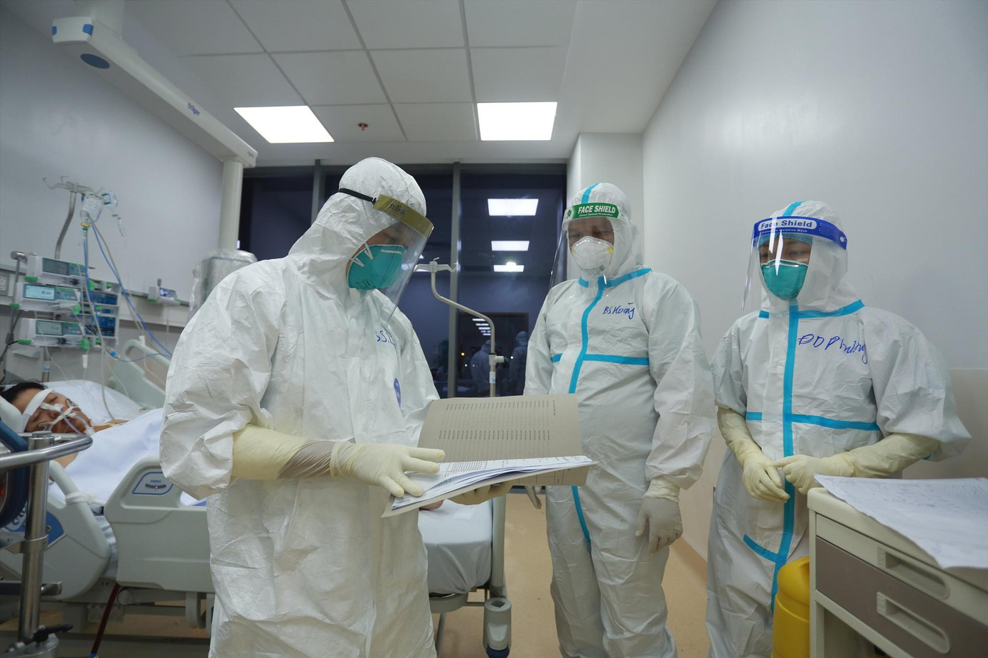 Ngành Y tế TPHCM diễn tập phòng chống dịch khi có ca biến thể mới xuất hiện. Ảnh: Thanh Thủy