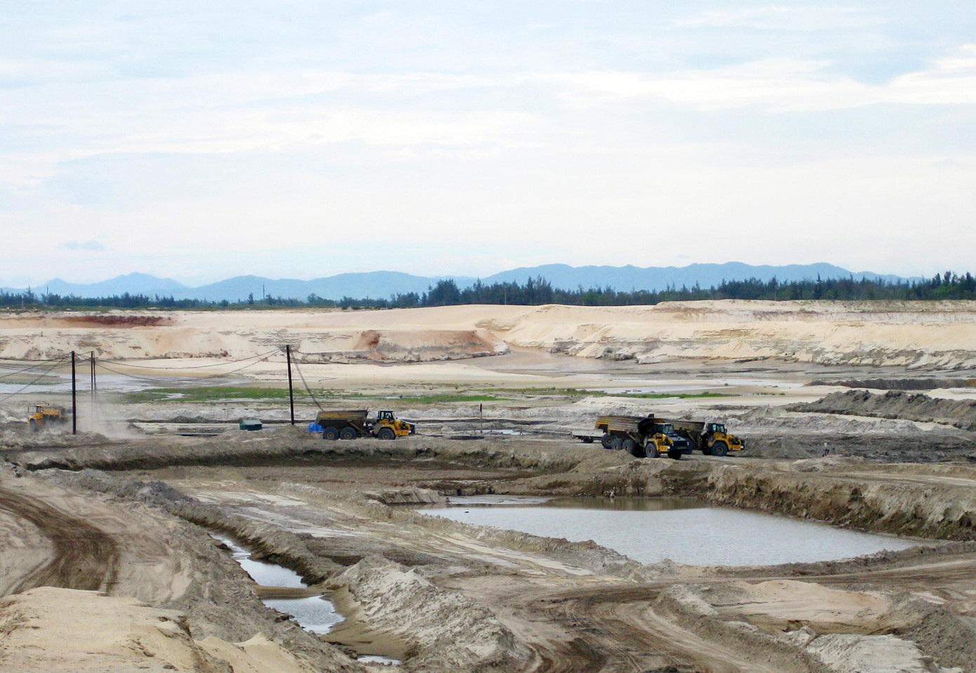 Dự án đã bóc đất tầng phủ 12,7 triệu m3 tại khu mỏ