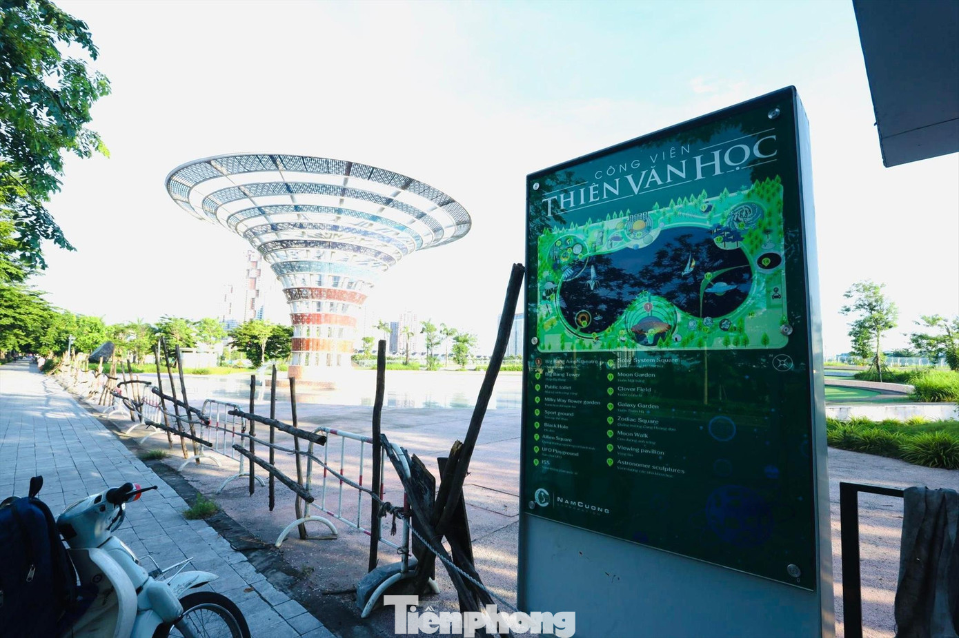 Công viên Thiên văn học của Tập đoàn Nam Cường đang bỏ không chưa đưa vào hoạt động. Ảnh: Nguyễn Trọng Tài Công viên Thiên văn học của Tập đoàn Nam Cường đang bỏ không chưa đưa vào hoạt động. Ảnh: Nguyễn Trọng Tài