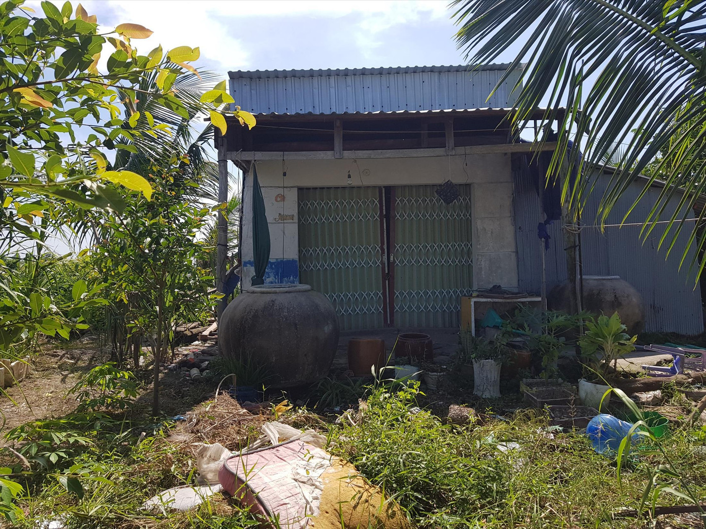 Căn nhà nơi xảy ra vụ bạo hành