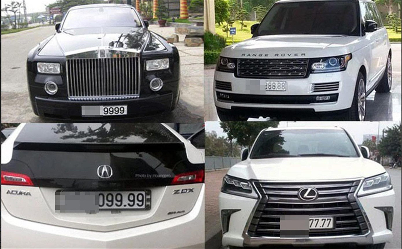 Những chiếc ô tô đắt tiền mang biển số đẹp Những chiếc ô tô đắt tiền mang biển số đẹp