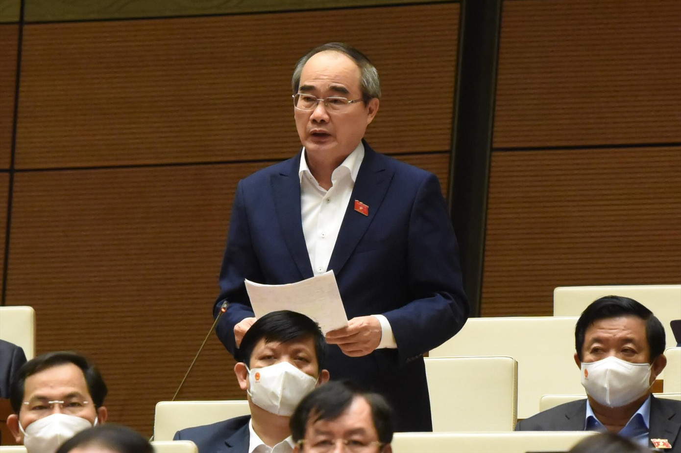 Ông Nguyễn Thiện Nhân. Ông Nguyễn Thiện Nhân.