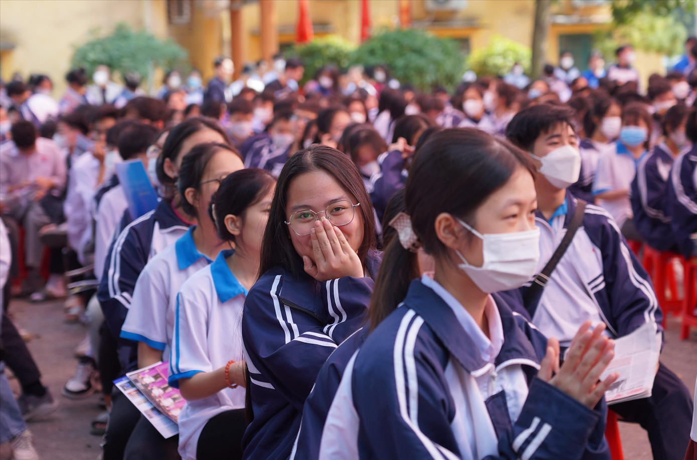 Học phí ở một số cơ sở giáo dục đại học là ẩn số đối với học sinh phổ thông khi lựa chọn đăng ký theo học. Ảnh: Nghiêm Huê Học phí ở một số cơ sở giáo dục đại học là ẩn số đối với học sinh phổ thông khi lựa chọn đăng ký theo học. Ảnh: Nghiêm Huê