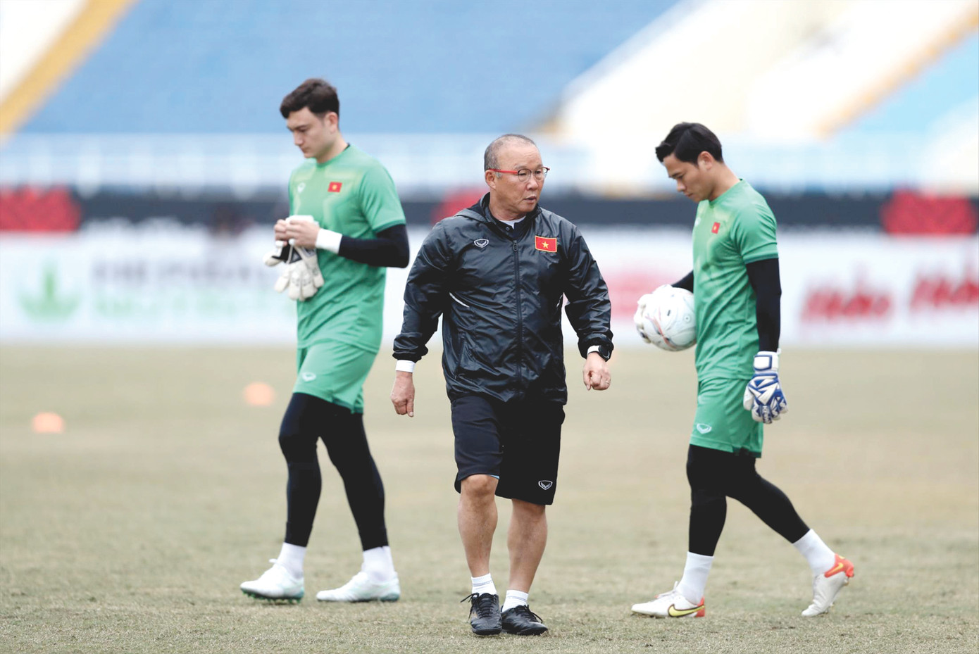 HLV Park Hang-seo cũng muốn đội tuyển Việt Nam tránh được Thái Lan ở bán kết? ảnh: Hữu Phạm