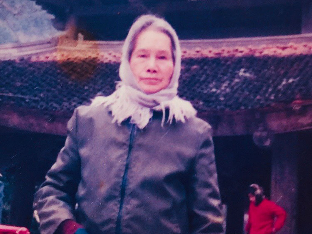 Bà Phùng Lê Trân. (Ảnh tư liệu gia đình)