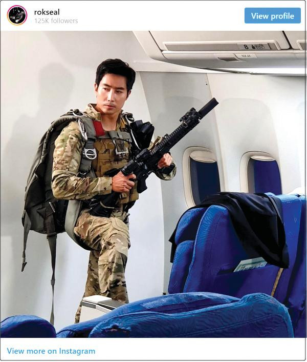 Ken Rhee khoe ảnh trên tài khoản cá nhân