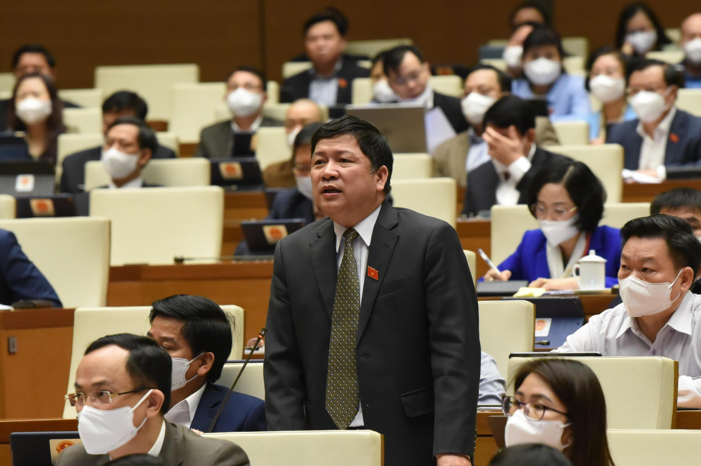 Đại biểu Quốc hội Tạ Văn Hạ (Quảng Nam). ảnh: Nhật Minh Đại biểu Quốc hội Tạ Văn Hạ (Quảng Nam). ảnh: Nhật Minh