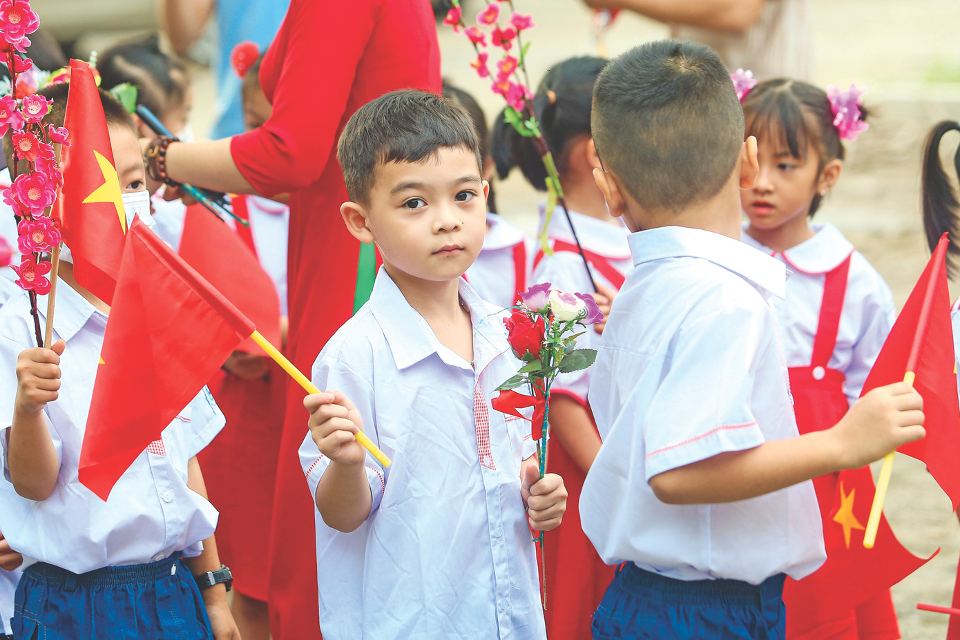 Theo Tổng cục Thống kê, Việt Nam chính thức cán mốc 100 triệu dân vào tháng 4/2023 Ảnh:Thùy Dương