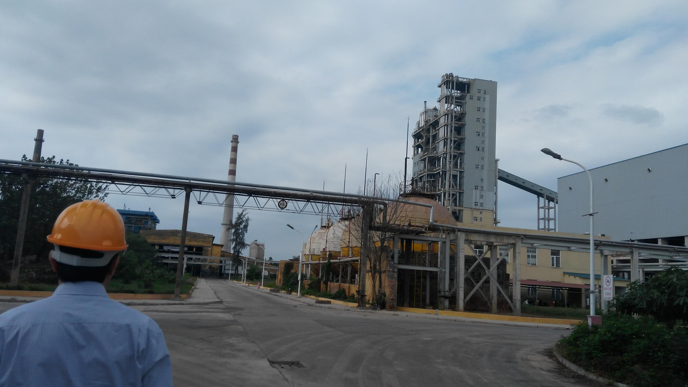 Dự án Đạm Hà Bắc ngập trong khó khăn sau nhiều năm hoạt động thua lỗ Ảnh: Phạm tuyên