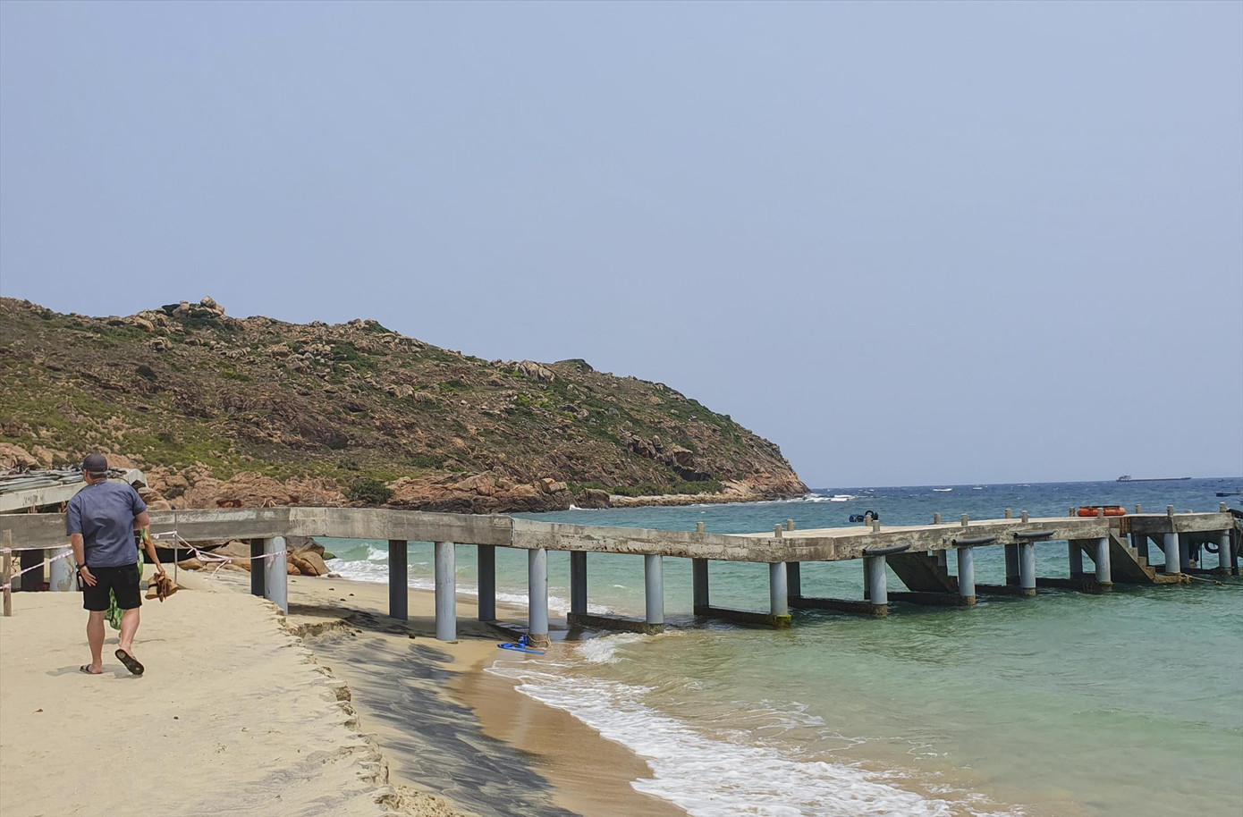 Dự án Điểm du lịch Hòn Khô tại Bình Định, một trong các dự án Thanh tra Bộ KH&amp;ĐT điểm danh có vi phạm. Ảnh: Trương Định