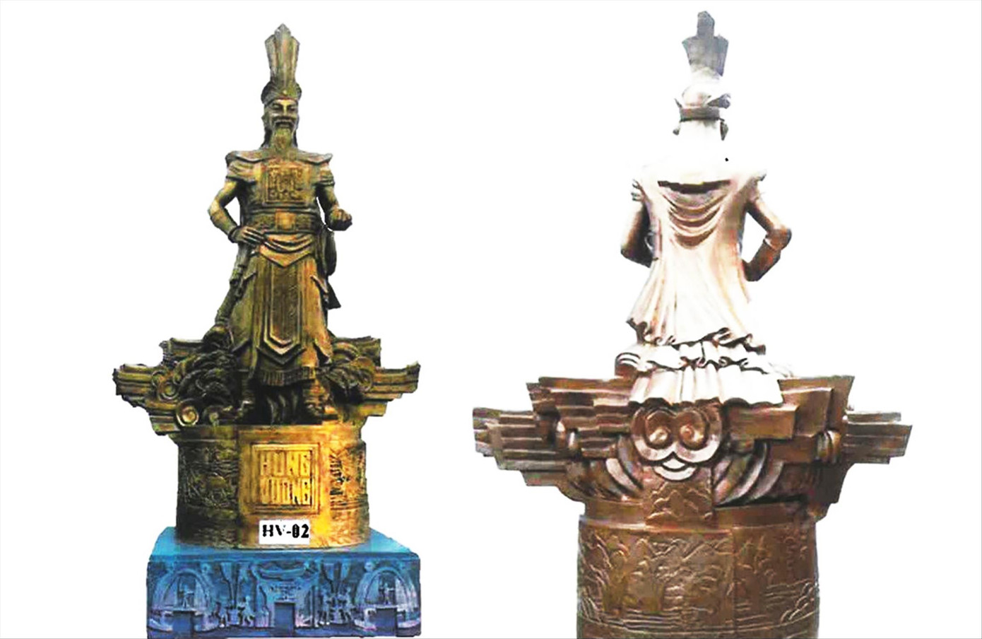 Mẫu tượng được phác họa trong hồ sơ của đơn vị đề xuất