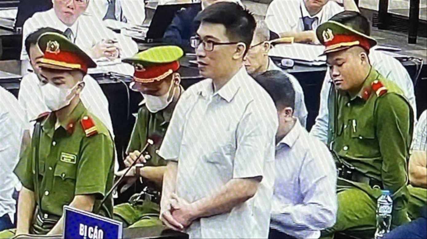 Bị cáo Nguyễn Quang Linh Bị cáo Nguyễn Quang Linh